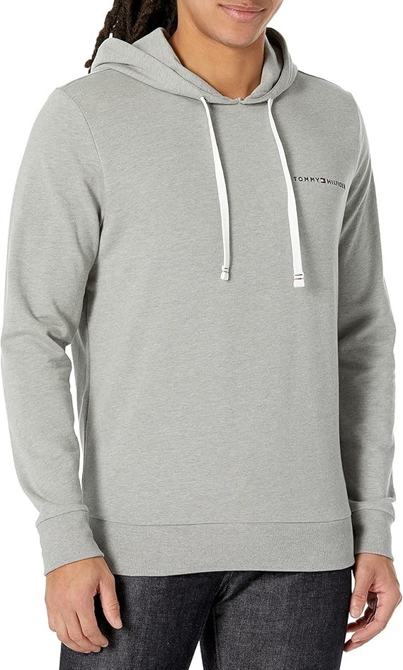 Tommy Hilfiger Mens Modern Essentials Classi Grey Heather - Medium