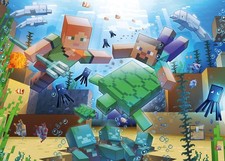 Ravensburger Puzzle 12000421 - Minecraft Mosaic - 1000 Teile Puzzle für Erwachse