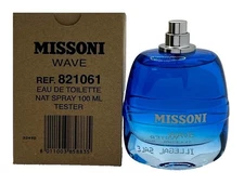 Missoni Wave for Men 3.4 oz 100 ml *Eau De Toilette* Spray Same As Photo
