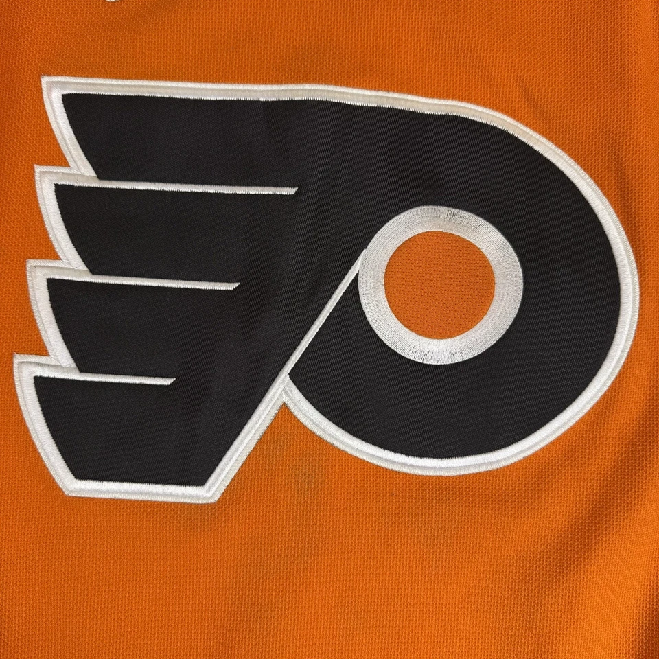 2010 Stanley Cup Finals Philadelphia Flyers Giroux #28 Jersey CCM 50 Reebok READ - Image 4 of 4