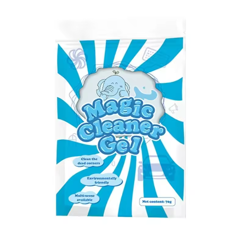 5 Reusable Magic Cleaner Gel Packs for Keyboards Cars Dust Removal