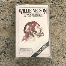 Willie Nelson His Greatest Hits  Finest Performances 1987 Music Cassette Tape 2