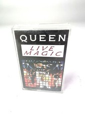 QUEEN   LIVE MAGIC  Audio Cassette Tape Recorded in England at Wemberly Stadium