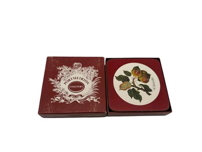 Vintage Portion Cork Coasters Designed By Susan William Ellis Square