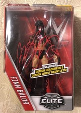 FINN BALOR Signed Autographed WWE Elite DEMON Figure Beckett COA