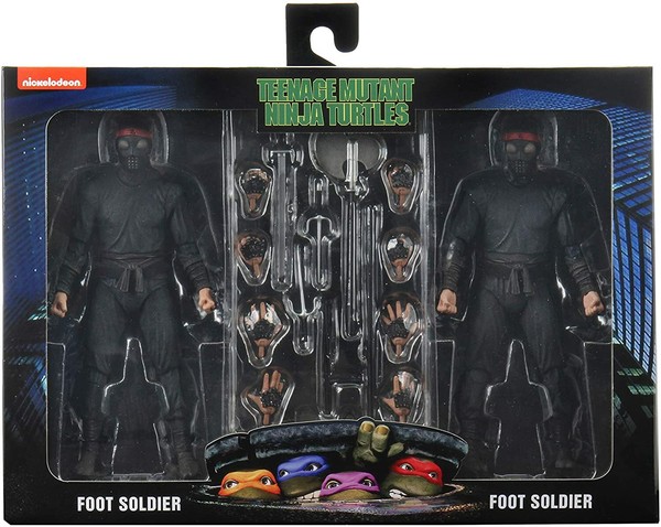 Foot Soldiers Weapons Rack 2-Pack Teenage Mutant Ninja Turtles Tmnt Figur Neca-image