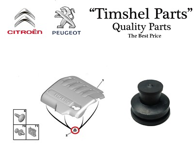 1x Motorabdeckung Clips Peugeot 307 308 407 508 607 807 Citroen C4 C5 C8 2.0 HDi