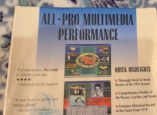 The Sporting News "Pro Football Guide" Steve Young San Francisco 49ers QB Nuovo - Foto 7 di 8