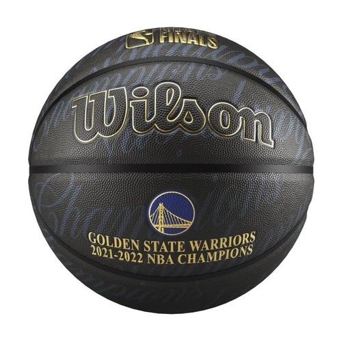 Wilson Golden State Basketball ball Black 2021-2022 NBA Finals Championship 29.5 - Picture 12 of 12