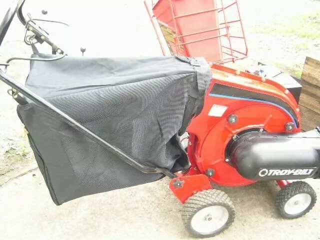 fits Troy bilt Chipper vac. Bag for 4 5 8hp More stitching handle hangers