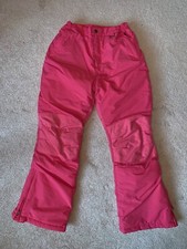 SNOW / SKI PANTS - Lands' End - Grow-A-Longs - Pink - Youth - Sz 14