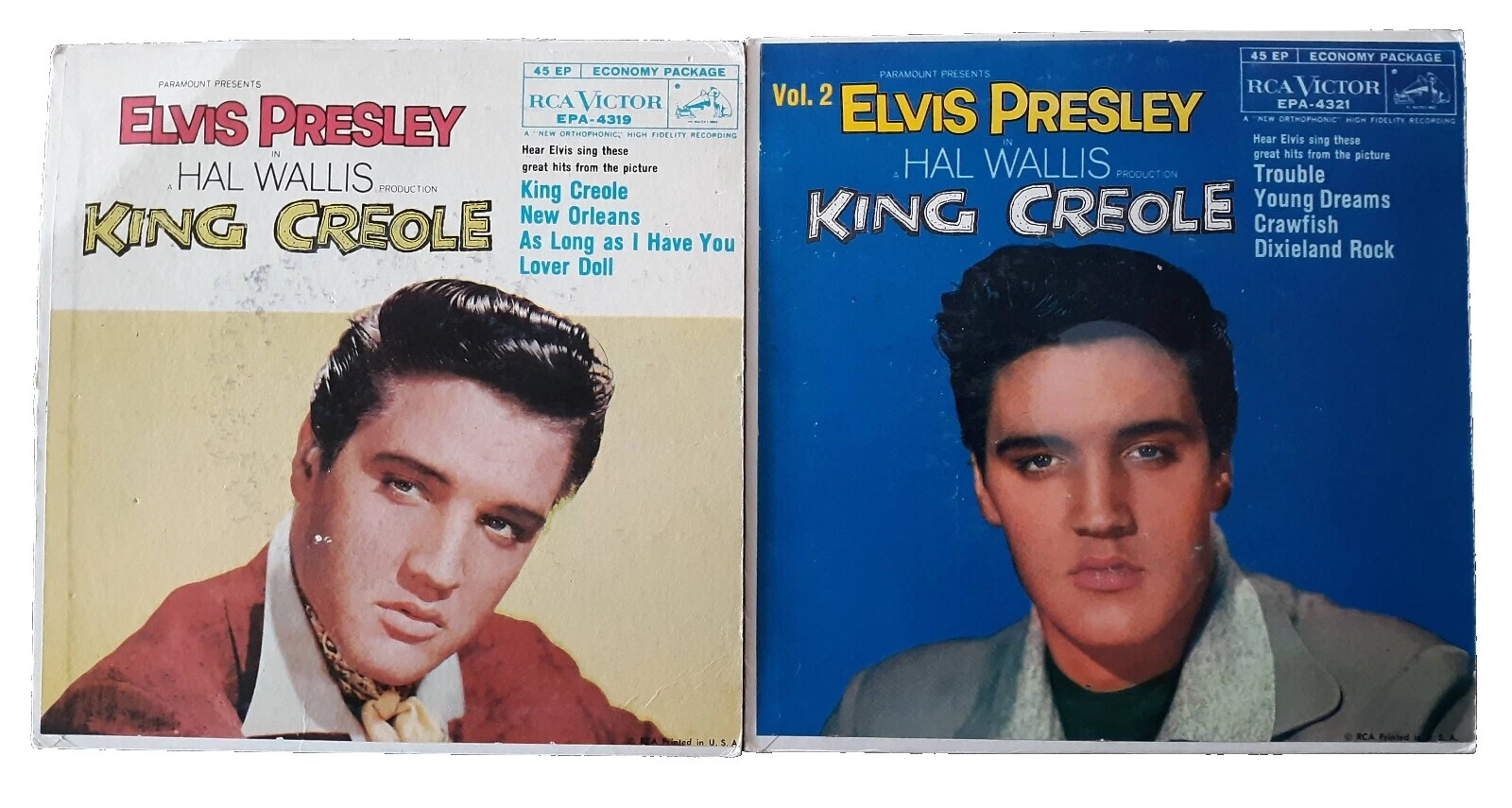 Elvis Presley Soundtracks & Musicals 45 RPM Speed Vinyl Records