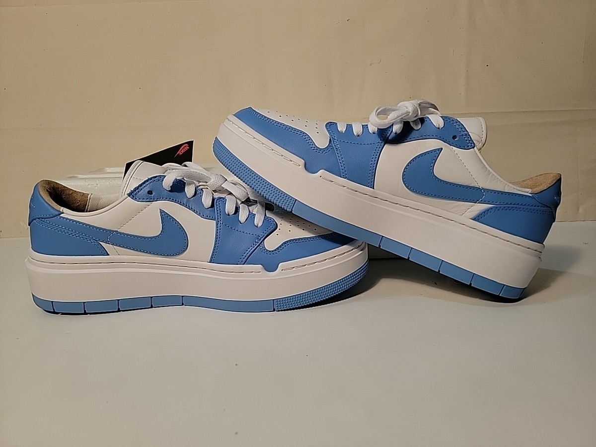 NIKE WOMEN'S AIR JORDAN 1 ELEVATE LOW UNC BLUE/WHT DQ3698