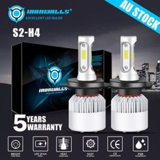 H4 9003 2000W 300000LM LED Headlight kit Lamp Bulbs Globes High Low Beam Upgrade