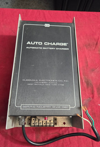 KUSSMAUL AUTO CHARGER 12HO, AUTOMATIC BATTERY CHARGER,     091-12HO-12, S/N 1630