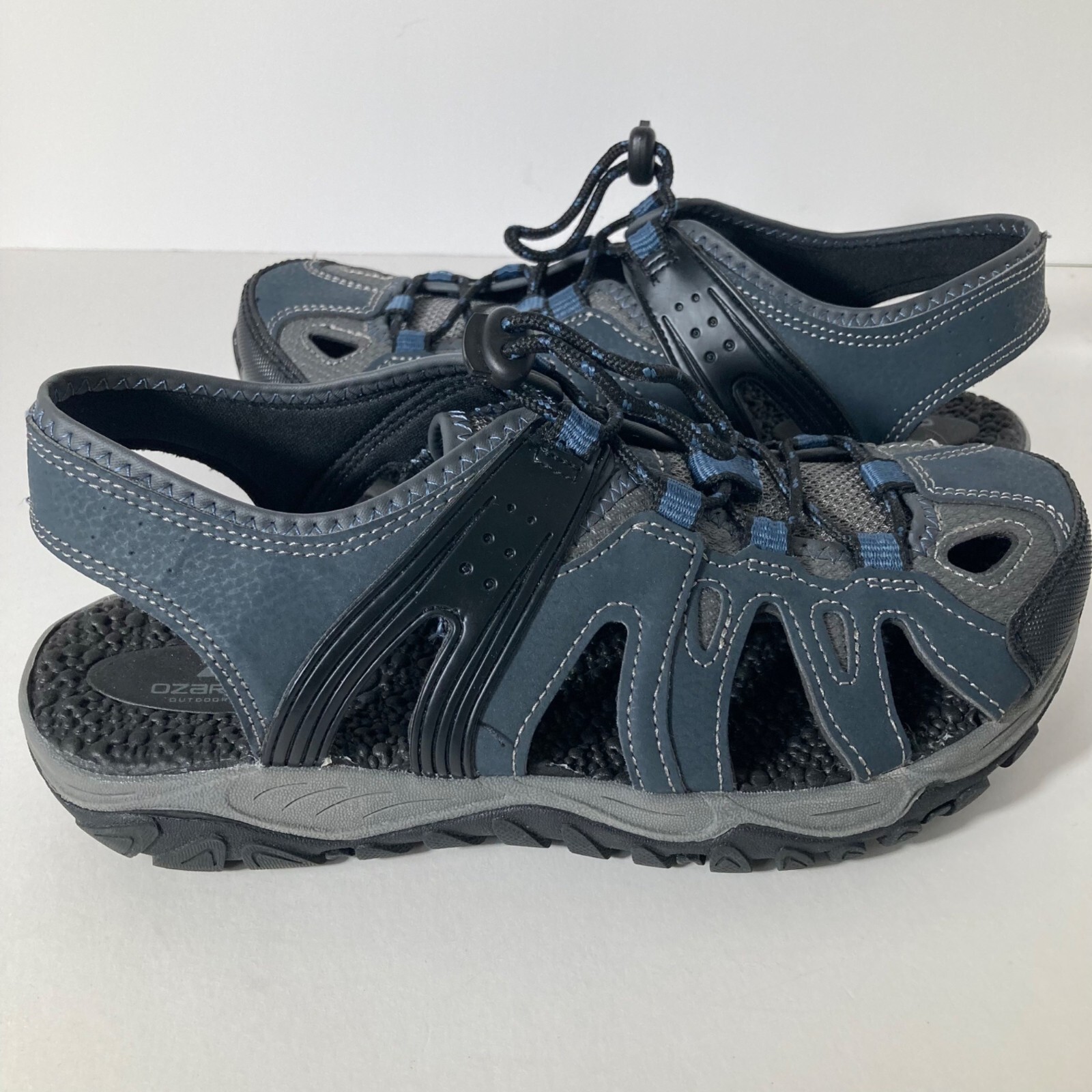 Mens Ozark Trail Closed Toe Hiking Water Sandal Shoe … Gem