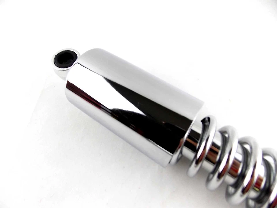 AMORTIGUADORES TRASEROS HONDA CB650 335mm JBS CROMADOS OJO A HONDA Foto 2 de 4