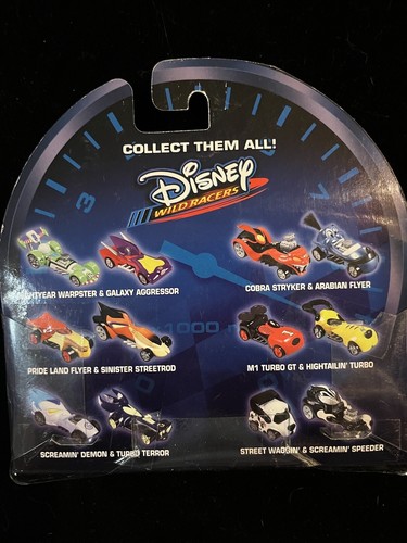 Hasbro Disney Wild Racers Black Heart GT & Reptile Die Cast Cars - 第 4/4 張圖片