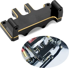 OGRC Brass Servo Mount Adjustable Brass Steering Servo Mount Bracket for Axial S