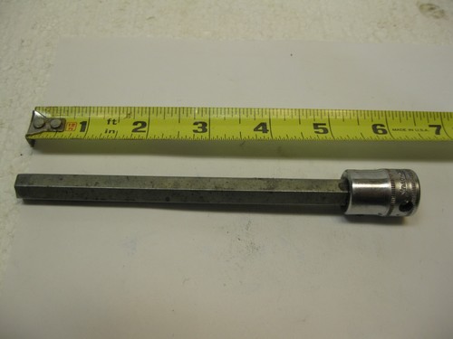 Snap-on tools 3/8" drive 10mm metric XL Hex/Allen Bit Socket USA FAML10 Nice! - Picture 10 of 10