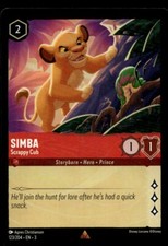 Disney Lorcana Into the Inklands Simba - Scrappy Cub 123/204 NM X1