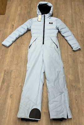 Neu Damen Jack Wills All in One Jacke Hose Skiset Snowboard gesteppt 8 10 12