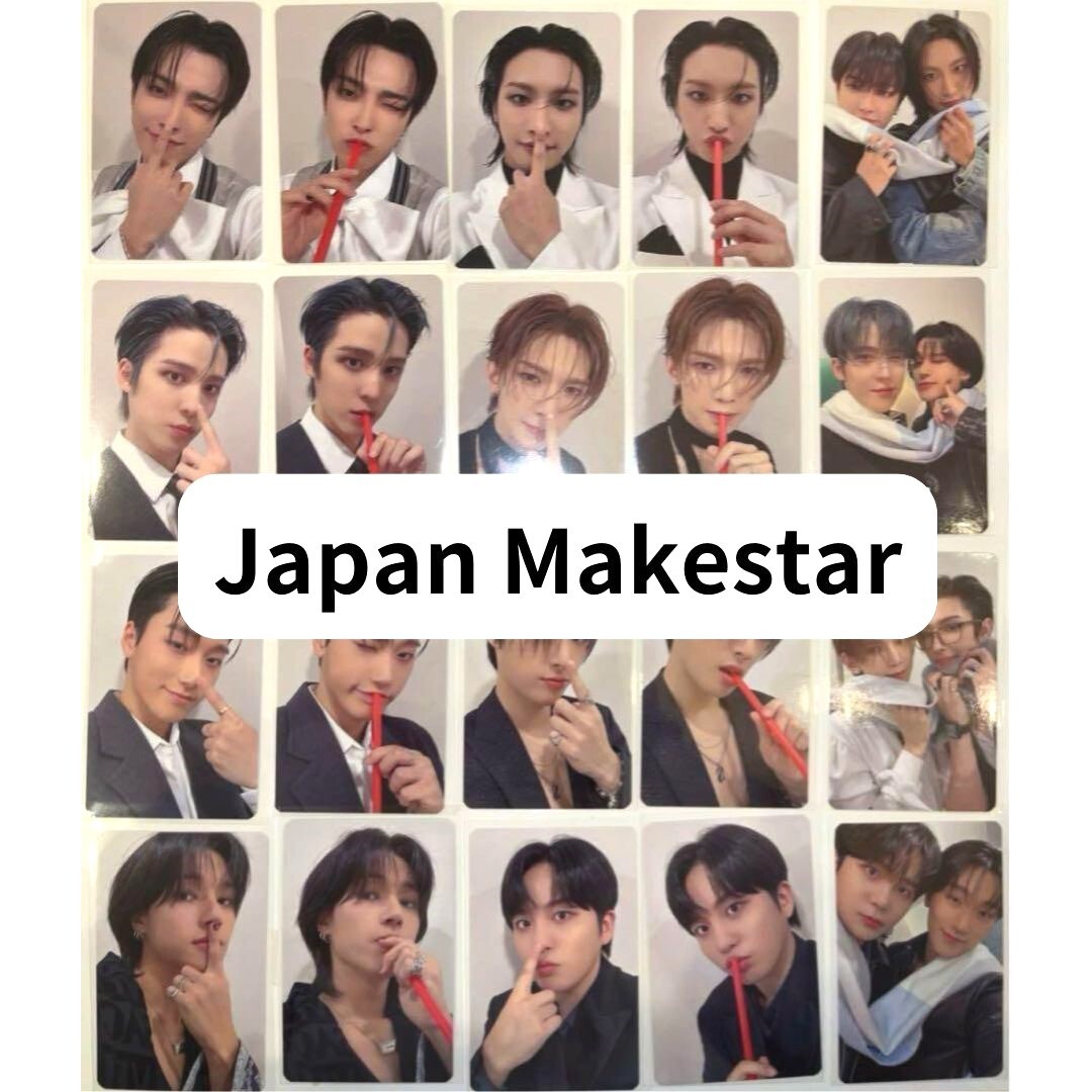 ATEEZ Golden Hour : Part.2 Makestar Japan Lucky Draw Official Photocard PC Set