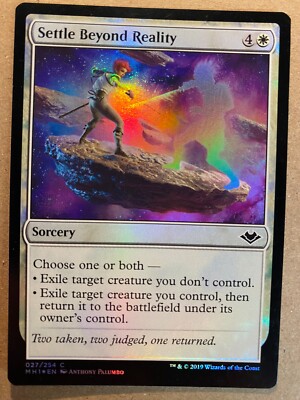 MTG 1x FOIL Settle Beyond Reality Modern Horizons Magic the Gathering Card x1 NM