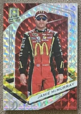 2020 Panini Chronicles Red Mosaic Prizm Jamie McMurray /25 #34 Parallel SSP