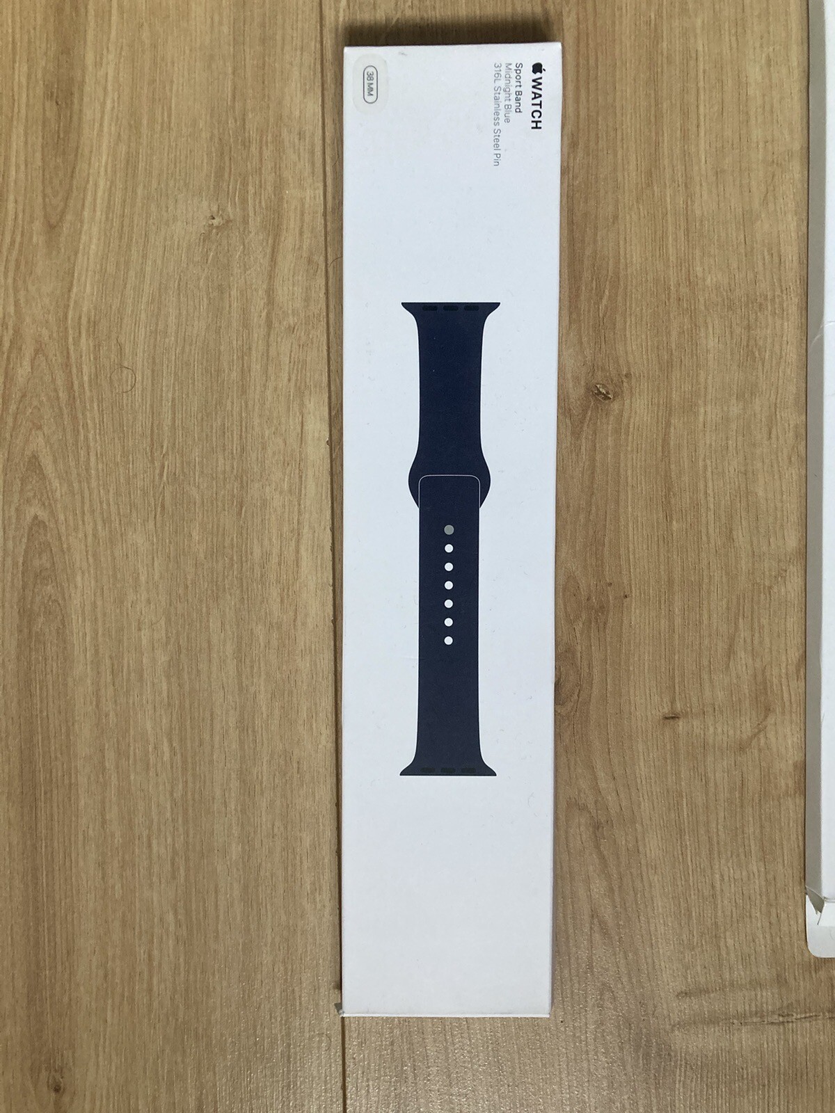 Genuine Apple Watch Midnight Blue Sport Band 38 mm Strap