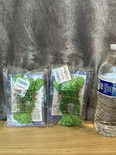 Vintage Unopened 2pcs 2001 Hopkins Toy ANIMAL ALLEY PLUSH MCDONALDS HAPPY MEAL