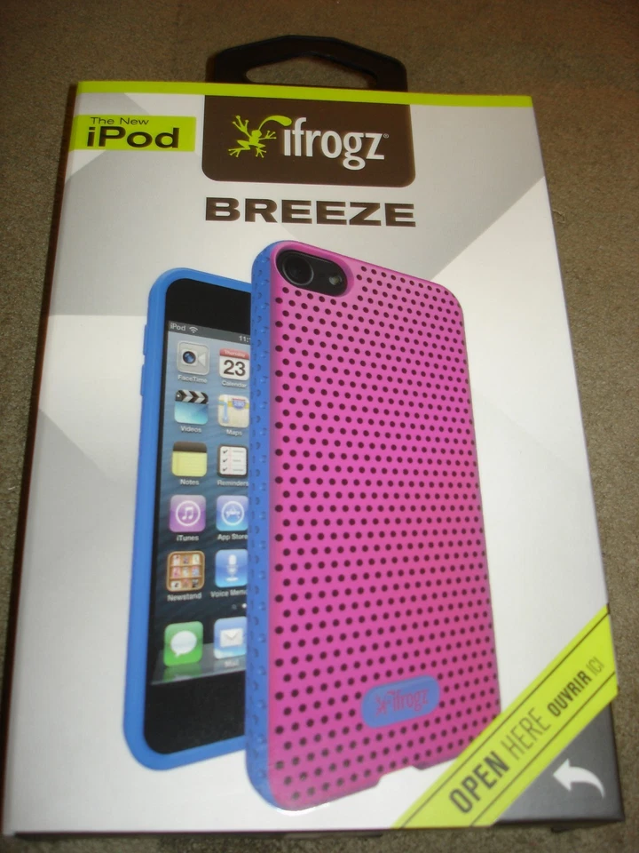 IFROGZ IPOD BREEZE ROSA Y AZUL IT5BZ-PKBL Foto 2 de 4
