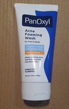 PanOxyl Acne Foaming Wash 10 Benzoyl Peroxide Antimicrobial 5.5 oz NEW