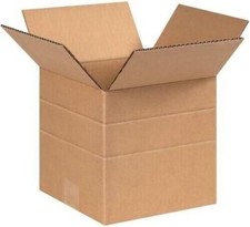 25 6" x 6" x 6" Multi-Depth Corrugated Boxes