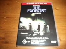 THE EXORCIST 1973 (DVD) EXTENDED VERSION RATED R18+ MAX VON SYDOW LINDA BLAIR