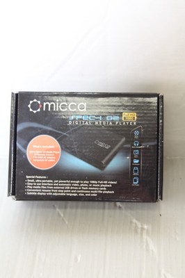 Micca Speck G2 1080p Full HD Digital Media Player HDMI USB SD New