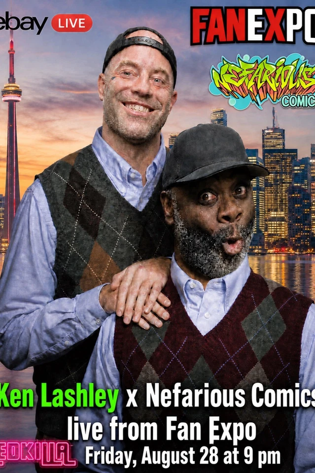 Nefarious Comics x Ken Lashley live from Fan Expo Canada!!