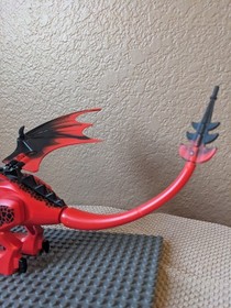 Lego Castle Red Dragon from 70403 100% Complete Medieval 