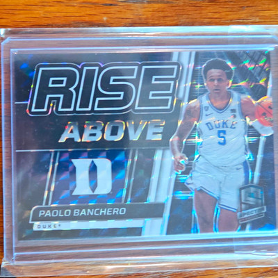 Panini 2022-23 Chronicles Draft Picks Paolo Banchero Rise Above #RA-PAO 05/49