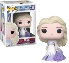 Frozen 2 Elsa Epílogo Vestido Pop Figura Vinilo 375 pulgadas Funko Coleccionable
