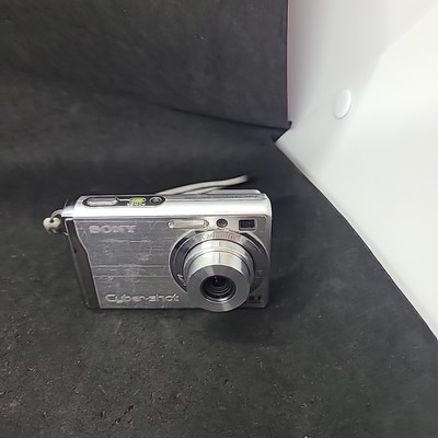 Sony Cyber-Shot SteadyShot DSC-W90 8.1 Megapixels Digital Camera - No Charger 