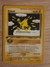 Elekid 22/111 Neo Genesis Non Holo Rare 1st Edition Pokemon LP
