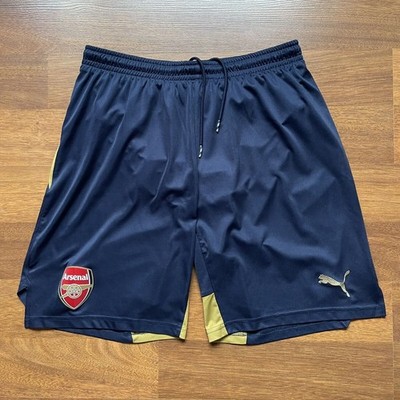 ARSENAL PUMA 2015/2016 FOOTBALL SOCCER AWAY SHORTS SIZE  M 