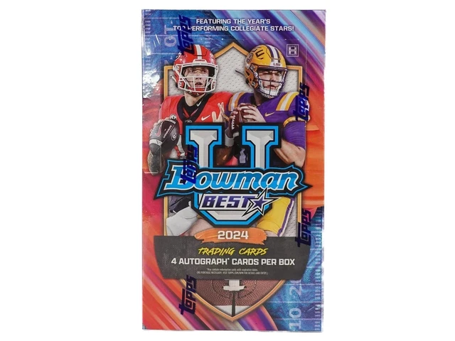 2024 Bowman's Best University Football Hobby Box - Rip + Ship