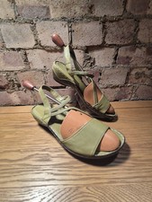 *** Lotus Women's Green Strap Sandals Size 7 Uk ***