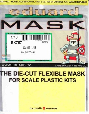 EDUEX757 1:48 Eduard Mask - Su-57 Felon (ZVE kit)