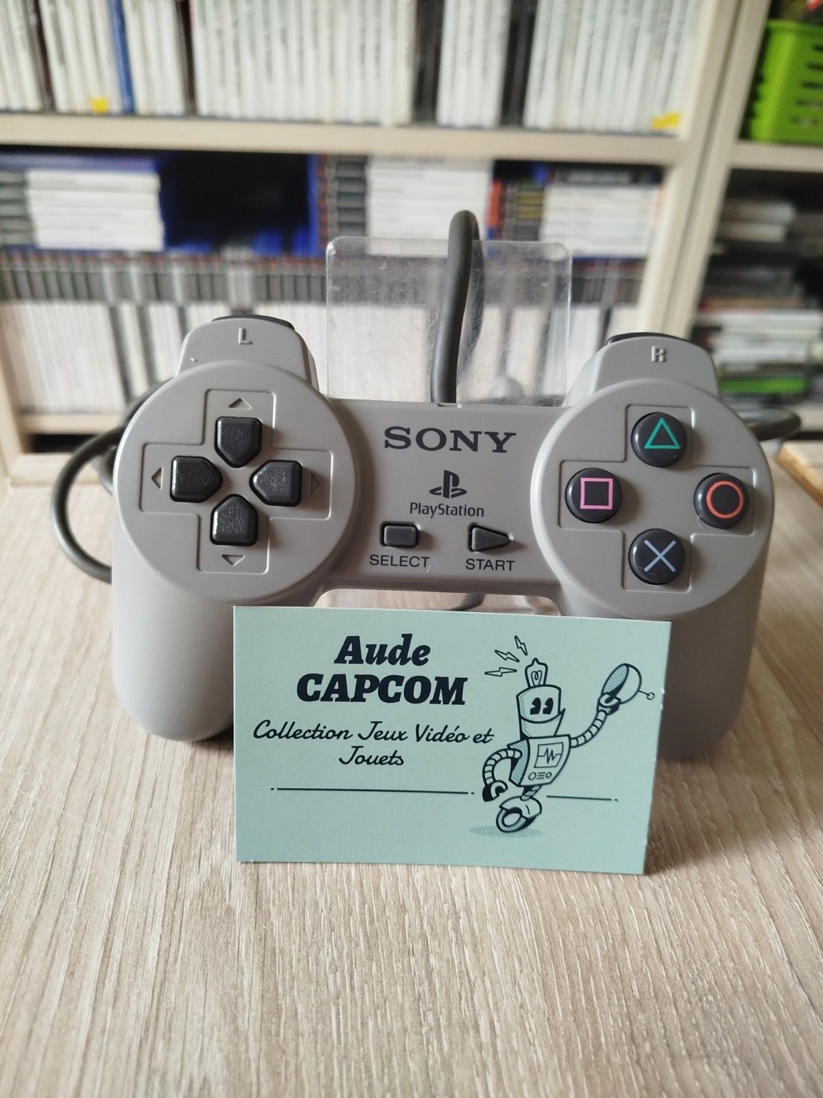 Sony PlayStation 1 PS1 Manette  [Controller] Grise SCPH 1080 Officielle 🔵 TBE