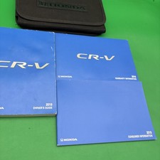 2019 Honda Cr-v Owners Manual With Case