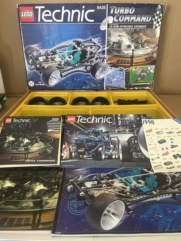 LEGO Technic: Very Rare Concept Car Set 8428/8432. Box inner tray and instructio, photo 1 of 5
