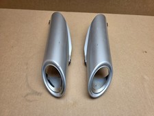 Suzuki GSR600 Exhaust silencer trims panels Pair Genuine OE 2006 - 2011